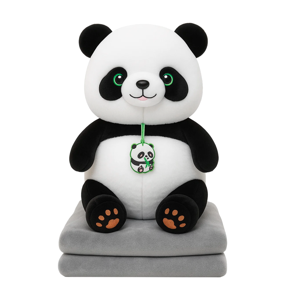 Urso Panda de Pelúcia