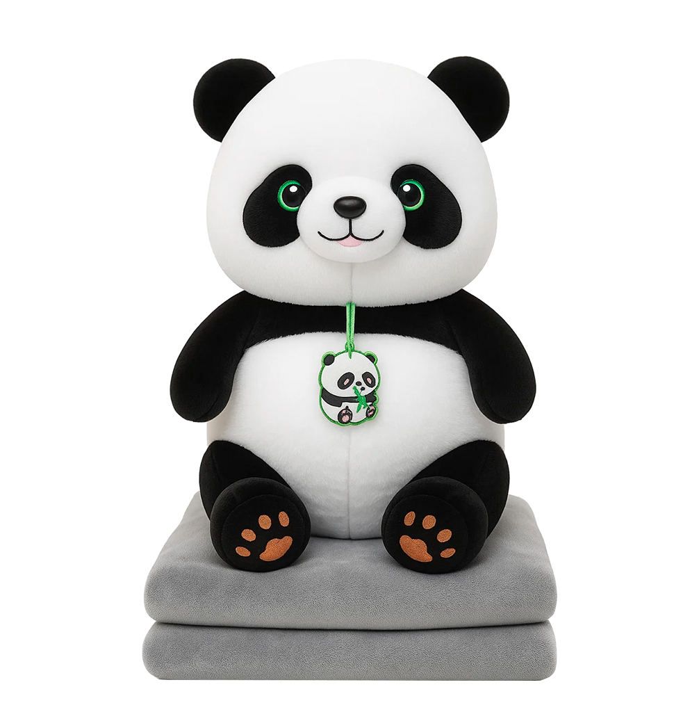 Urso Panda de Pelúcia