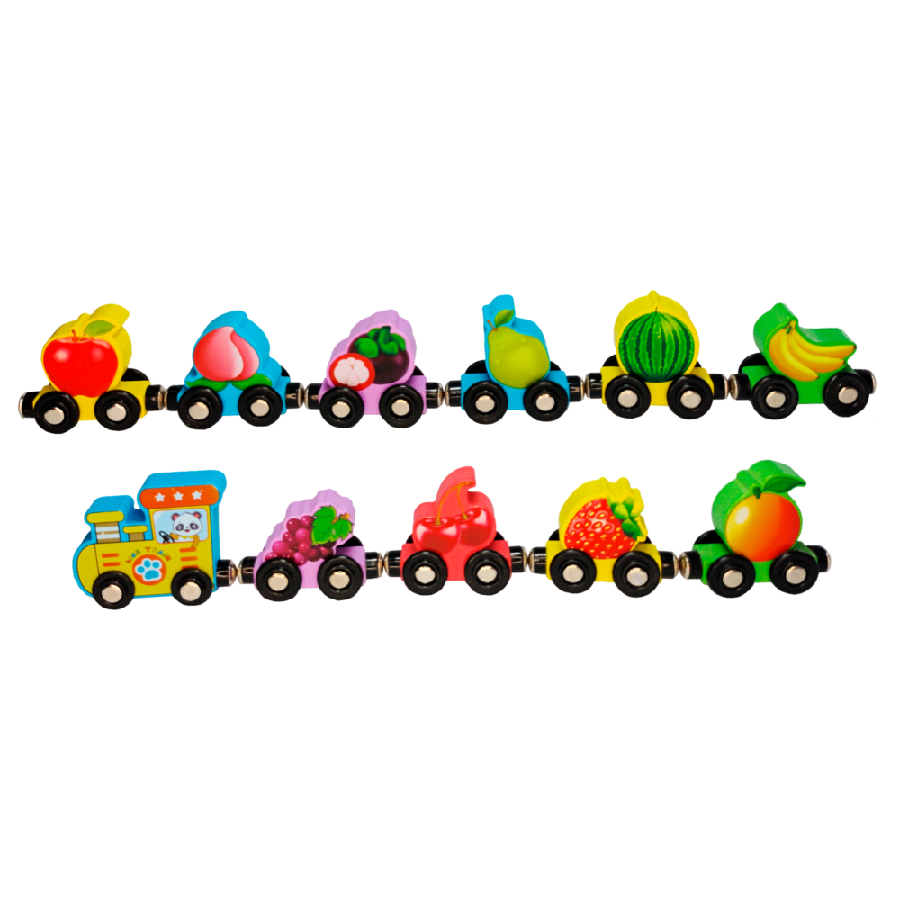 Trem Magnético - Frutas